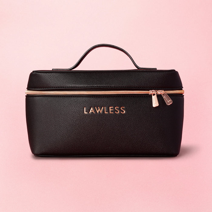 LAWLESS Train Case Makeup Bag