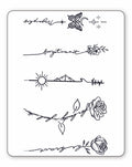 Life is Beautiful Pack - 5 Tattoos