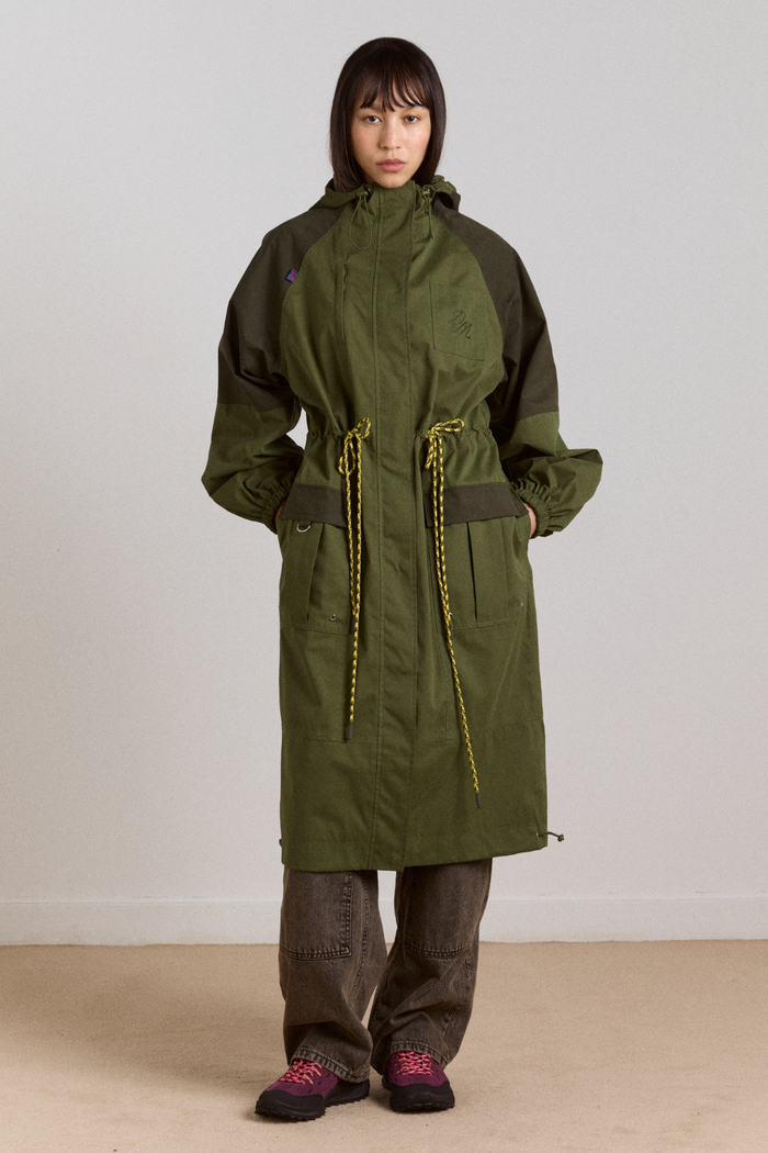 Logan Waterproof Raincoat - Forest