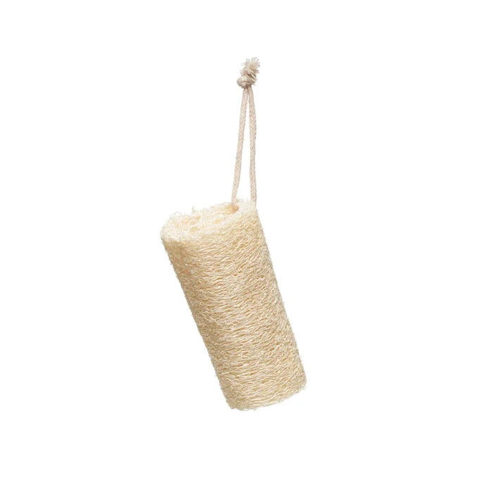 Loofah Brush with Cotton Rope Hang