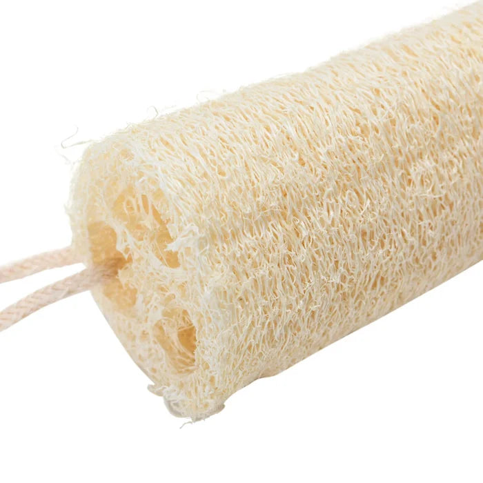 Loofah Brush with Cotton Rope Hang