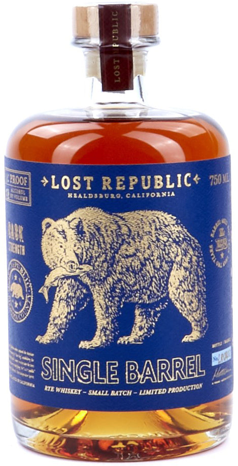 Lost Republic Cask Strength Rye 750ml