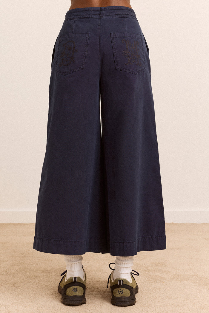 Lotta Culotte - Antiqued Navy