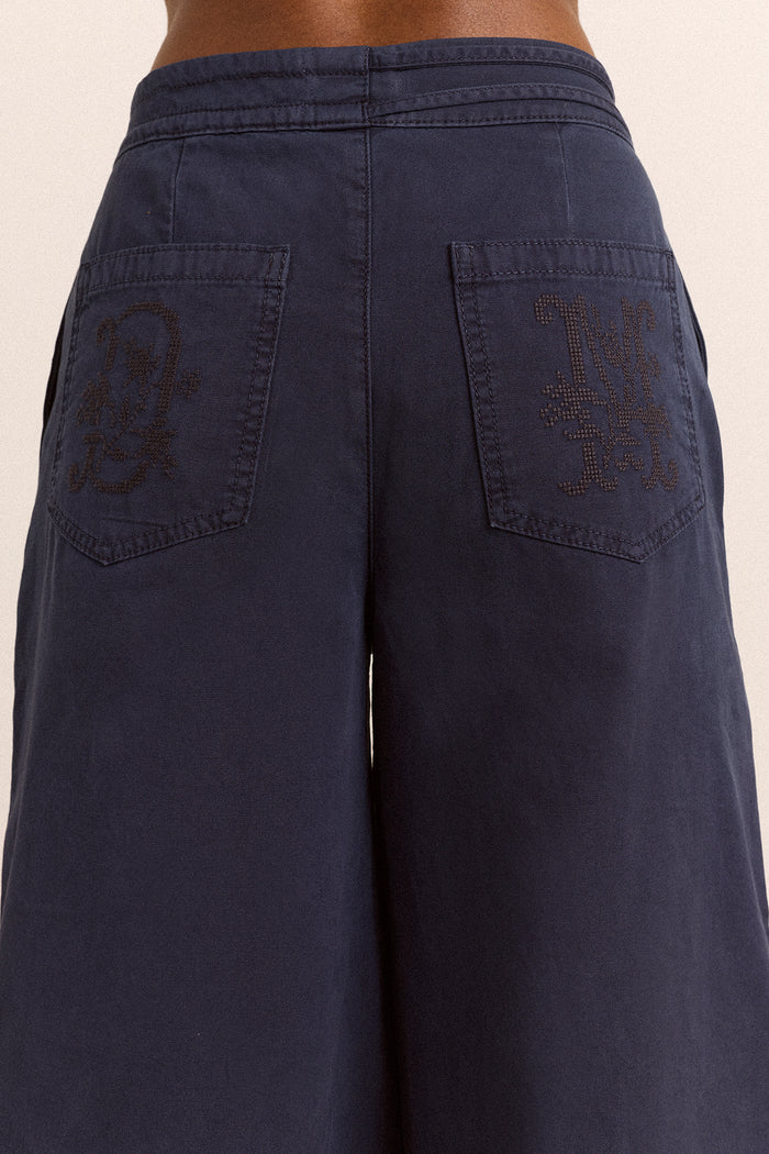 Lotta Culotte - Antiqued Navy