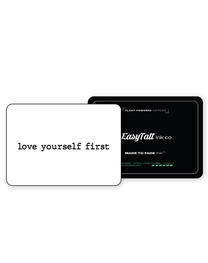 Love Yourself First
