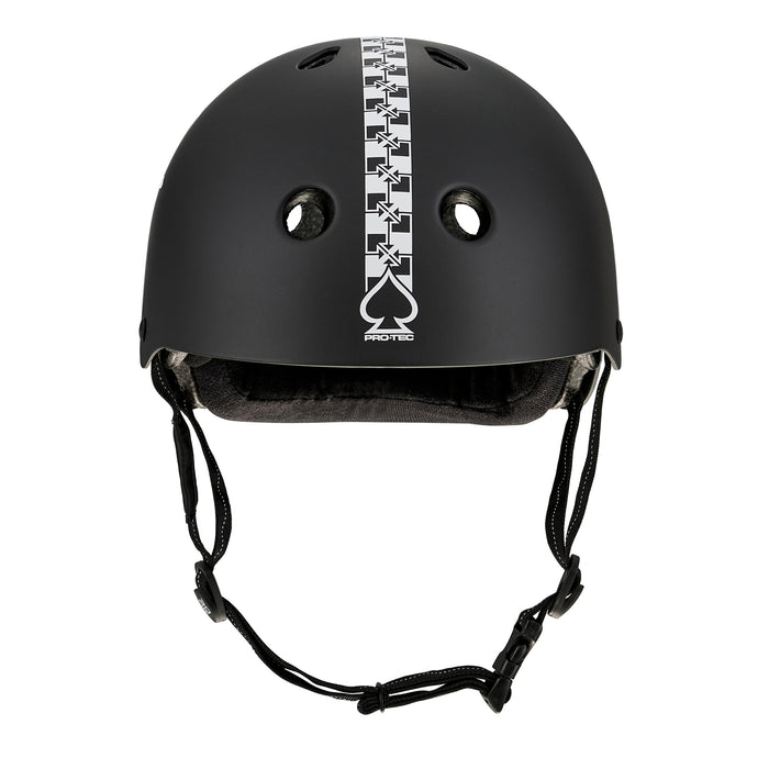 LOW PRO Certified Helmet - FIT CHECKERED SIGNATURE EDITION - MATTE BLACK