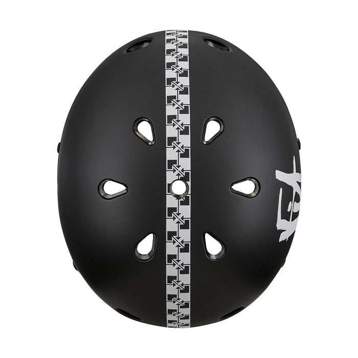 LOW PRO Certified Helmet - FIT CHECKERED SIGNATURE EDITION - MATTE BLACK