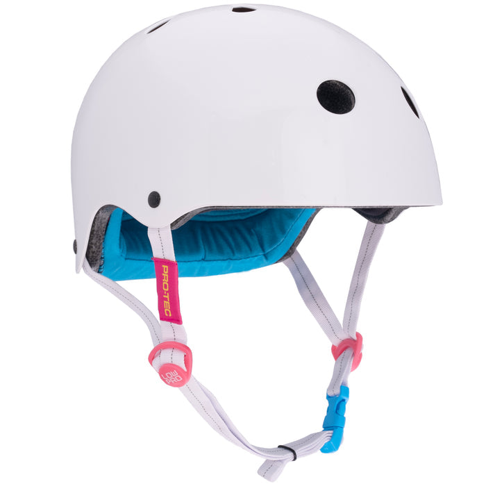 LOW PRO Certified Helmet - SANTA CRUZ SIGNATURE EDITION - GLOSS WHITE
