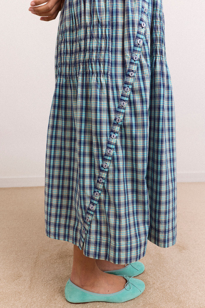 Lyra Midi Dress - Tomboy Check