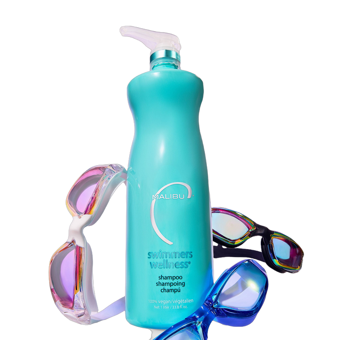 Malibu C Swimmers Wellness Clarifying Shampoo 9 oz bottle