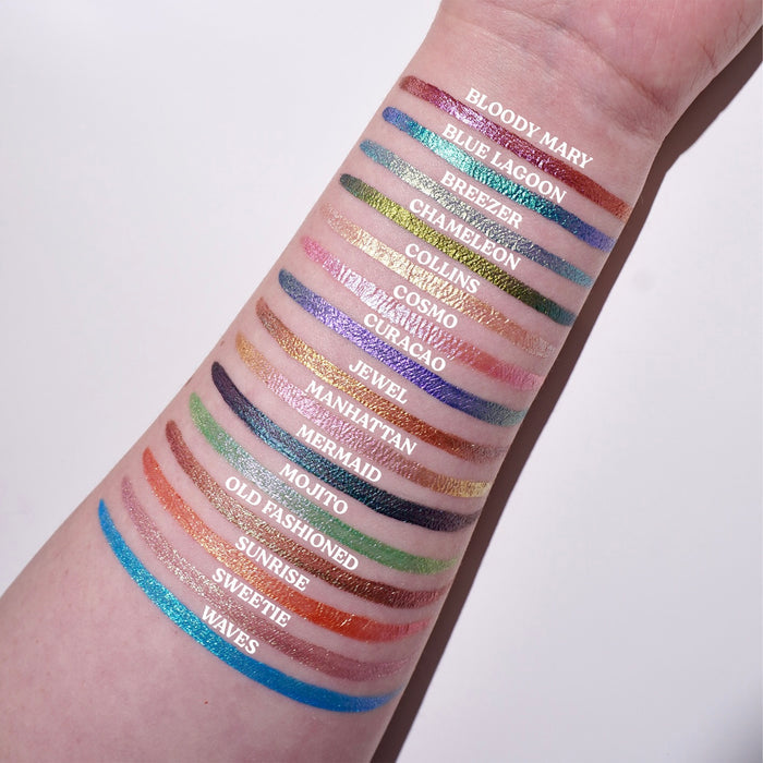 Manhattan (Duochrome Pink Gold) Wet Liner® - Eyeliner - Glisten Cosmetics