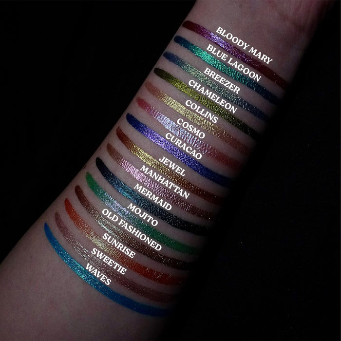 Manhattan (Duochrome Pink Gold) Wet Liner® - Eyeliner - Glisten Cosmetics