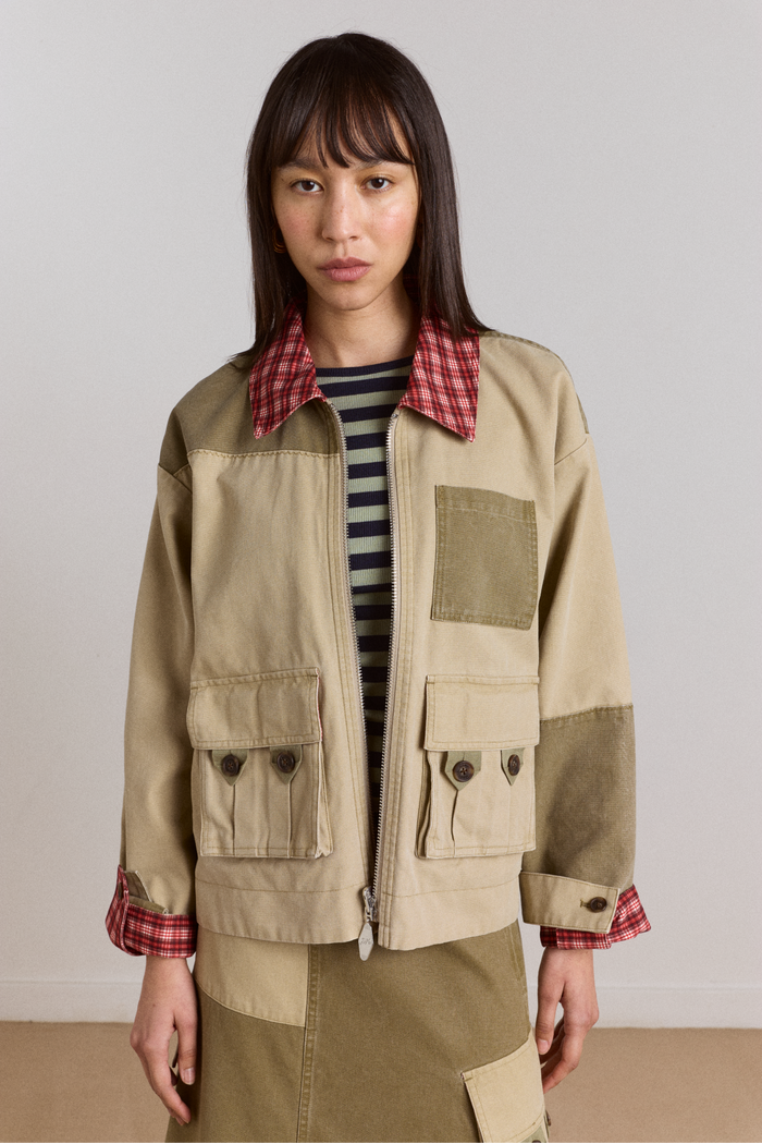 Marcelle Reversible Barn Jacket