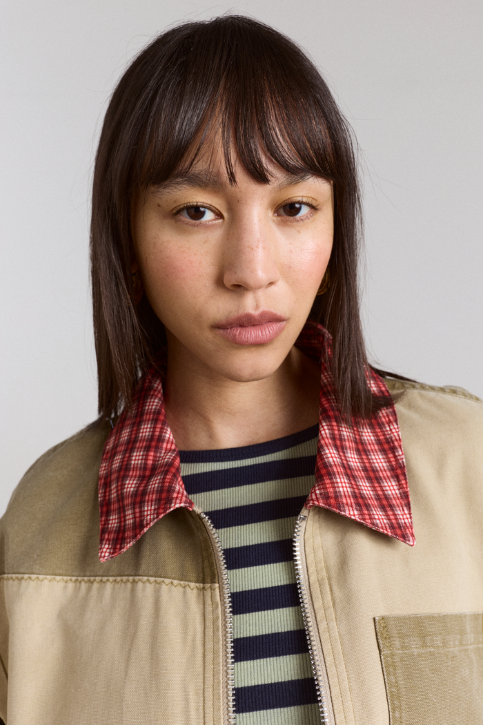 Marcelle Reversible Barn Jacket
