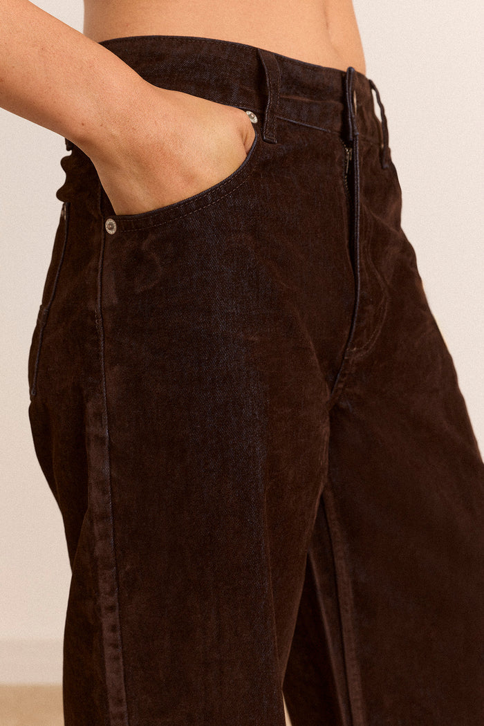 Marvis Jeans - Flocked Choc
