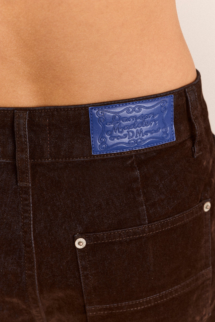 Marvis Jeans - Flocked Choc