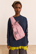 Matilda Cross Body Bag - Cherry Gingham