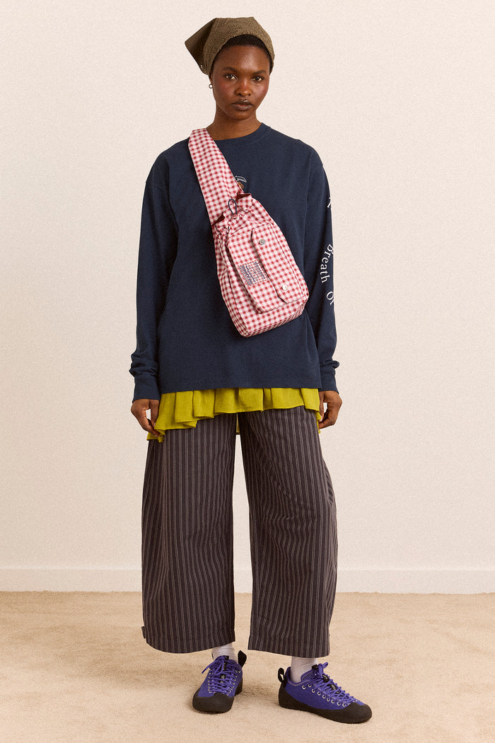 Matilda Cross Body Bag - Cherry Gingham