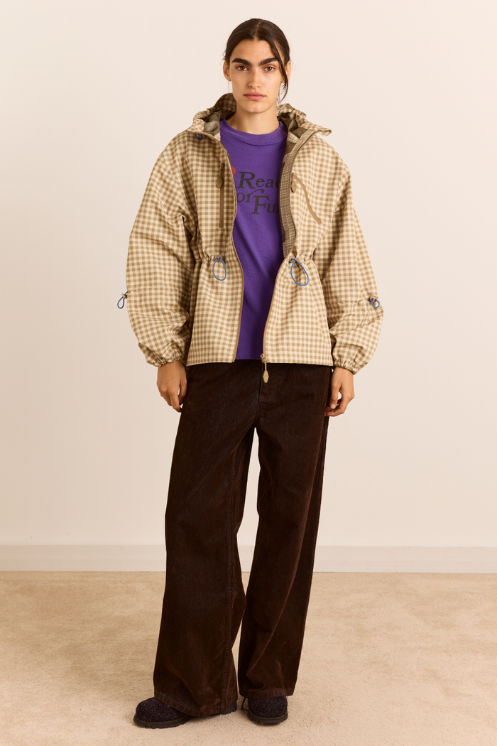 Matilda Waterproof Raincoat - Gingham