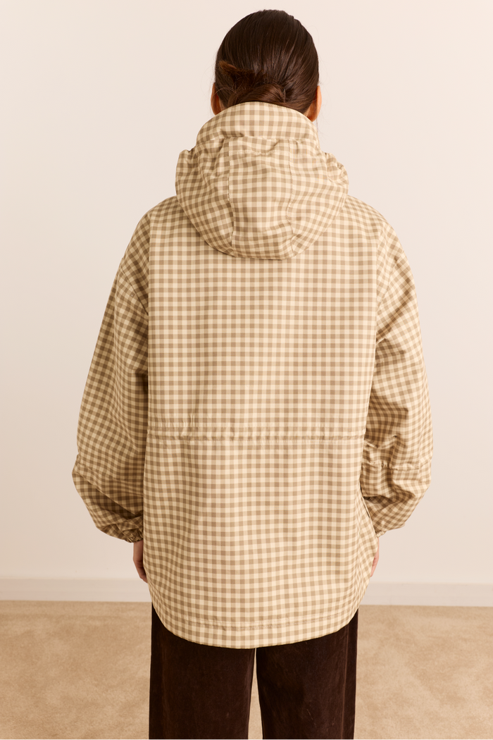 Matilda Waterproof Raincoat - Gingham