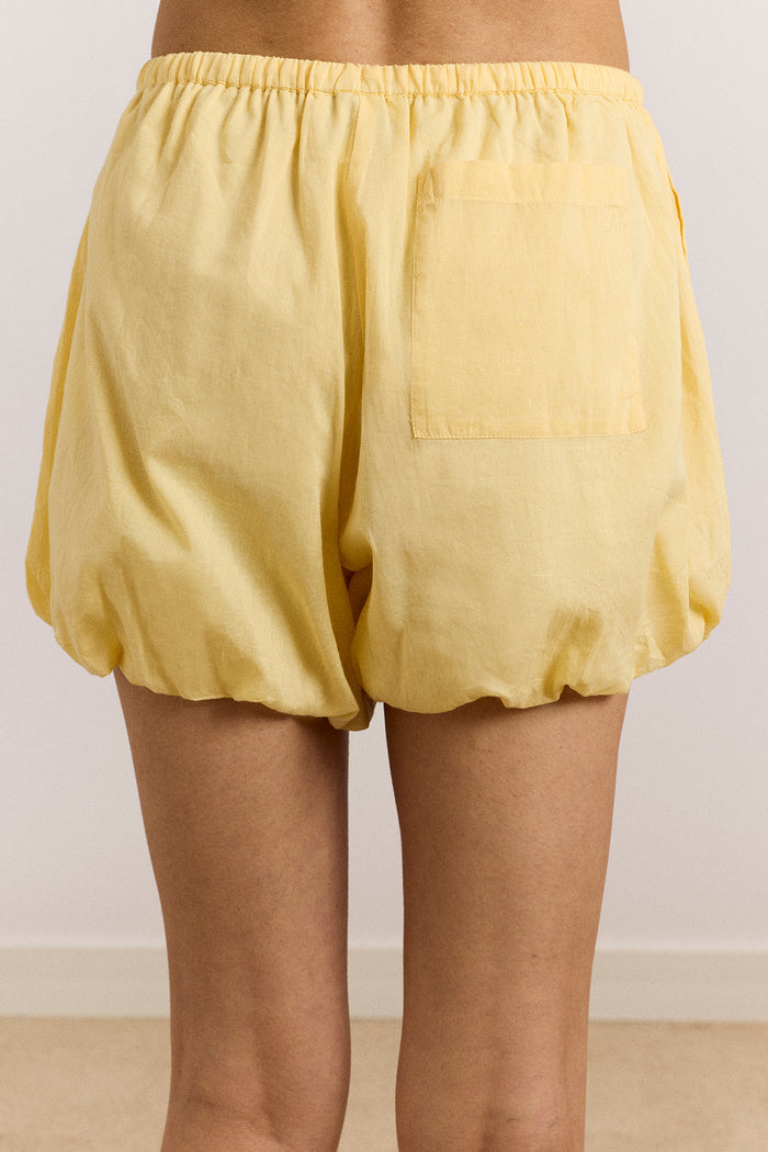 Maura Lace Trim Short - Butter