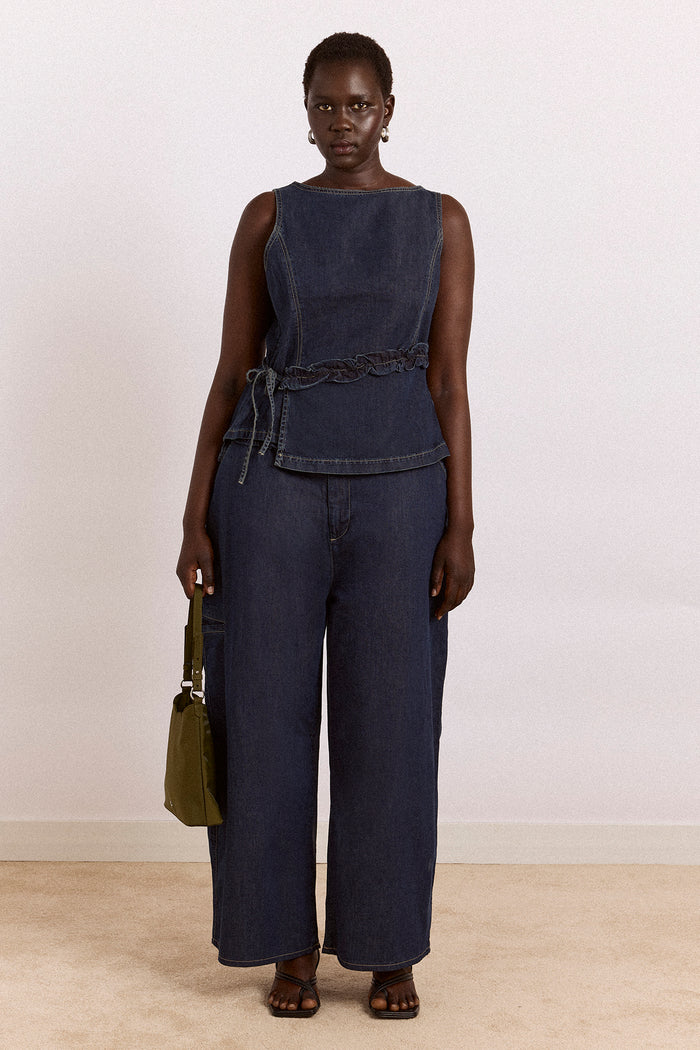 Maxime Top - Dark Indigo