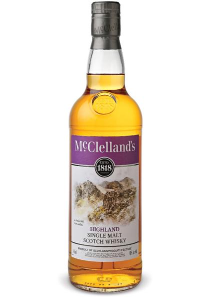 McClelland's Highland Single Malt Scotch Whiskey 750ml