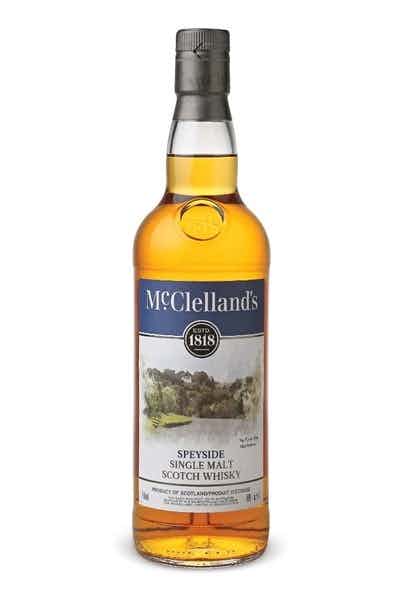 McClelland's Speyside Single Malt Scotch Whiskey 750ml