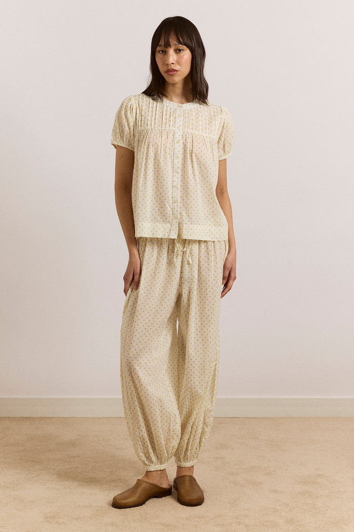 Meadow Trouser - Lime Spot