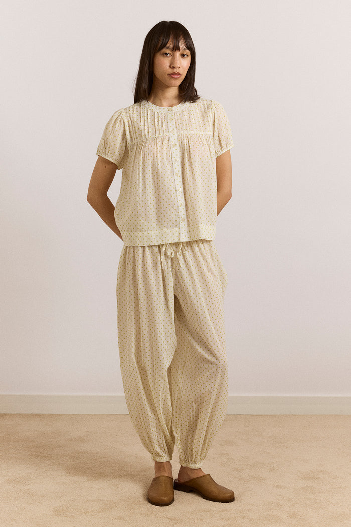 Meadow Trouser - Lime Spot