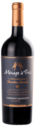 Menage A Trois Bourbon Barrel Cabernet Sauvignon 750ml