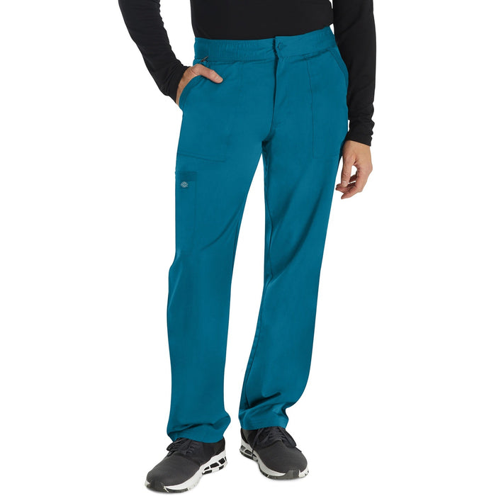 Men's Balance Mid Rise Straight Leg Scrub Pant - Caribbean Blue - 1