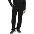 Men's Balance Mid Rise Straight Leg Scrub Pant - Black - 1