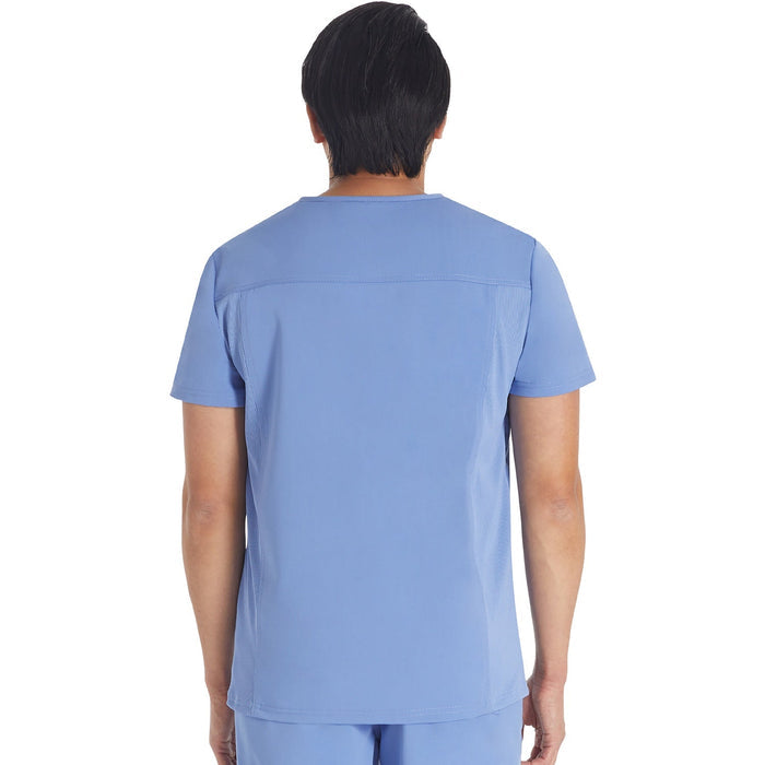 Men's Balance V-Neck Scrub Top - Ciel Blue - 2