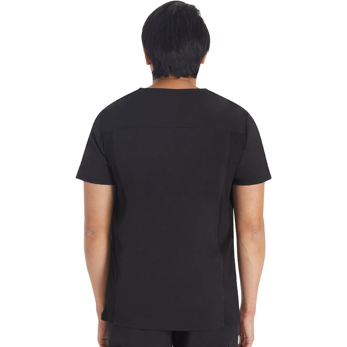 Men's Balance V-Neck Scrub Top - Black - 2