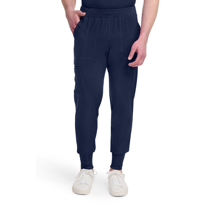 Men's Dynamix Natural Rise Scrub Jogger - Navy - 1