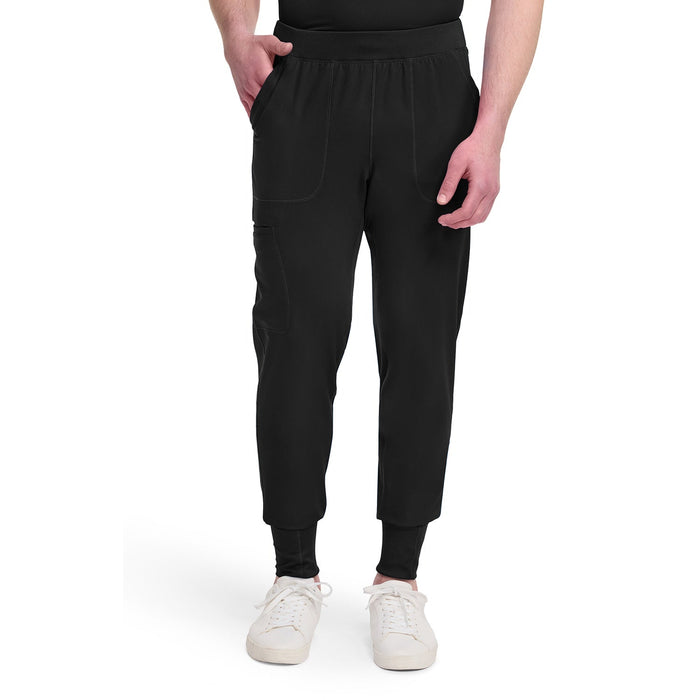 Men's Dynamix Natural Rise Scrub Jogger - Black - 1