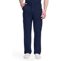 Men's Dynamix Zip Fly Cargo Scrub Pant - Navy - 1