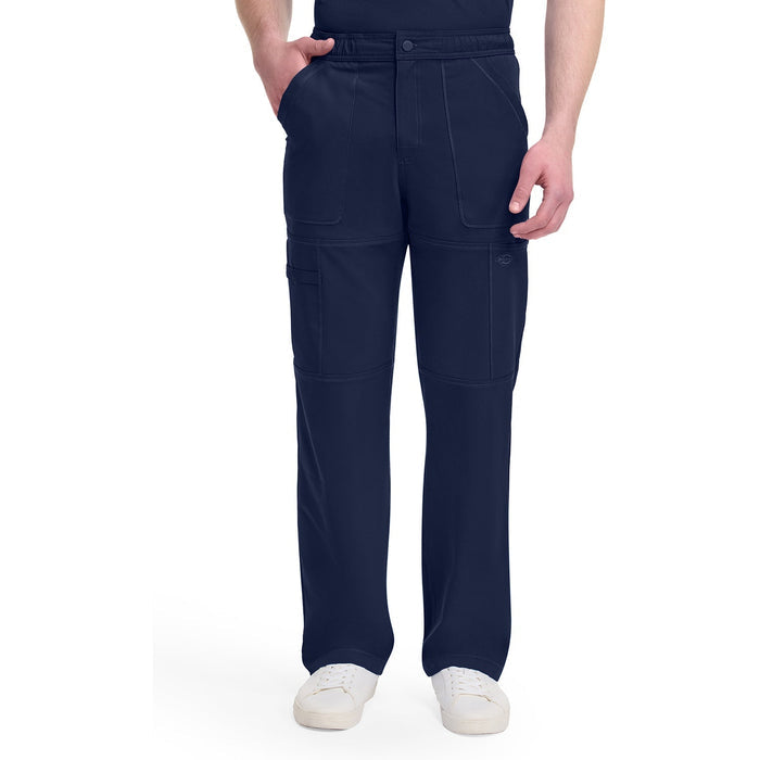 Men's Dynamix Zip Fly Cargo Scrub Pant - Navy - 1
