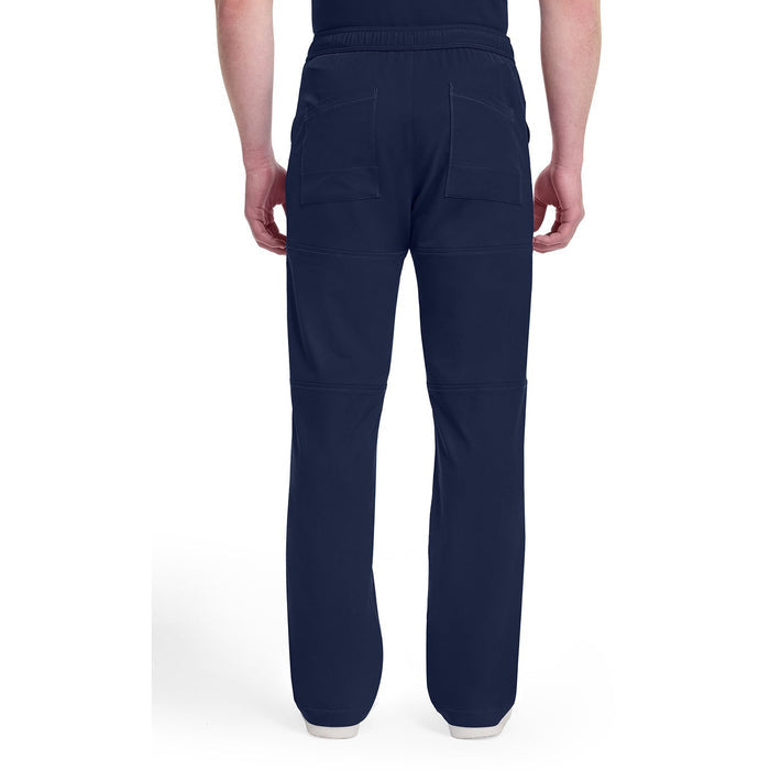 Men's Dynamix Zip Fly Cargo Scrub Pant - Navy - 2