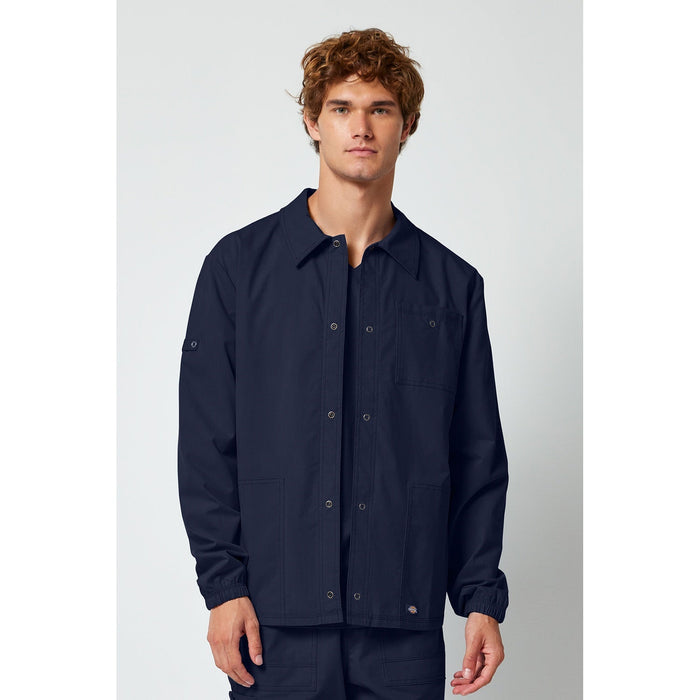 Men's Forge Snap Front Scrub Jacket - Navy - 1