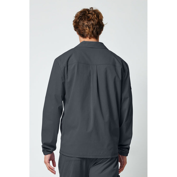 Men's Forge Snap Front Scrub Jacket - Pewter - 2