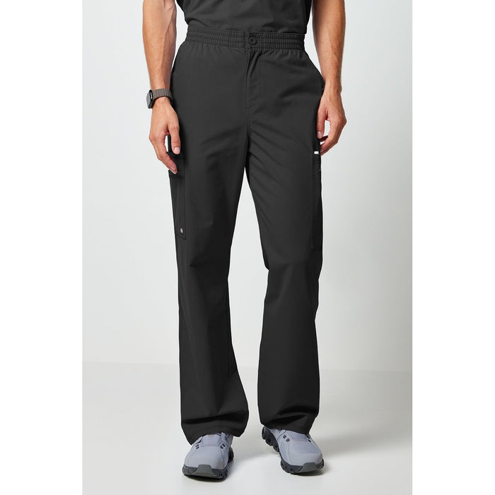 Men's Forge Straight Leg Scrub Cargo - Black - 1