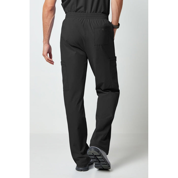 Men's Forge Straight Leg Scrub Cargo - Black - 2