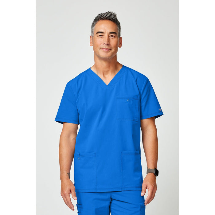 Men's Forge V-Neck Scrub Top - Royal - 1
