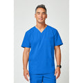 Men's Forge V-Neck Scrub Top - Royal - 1