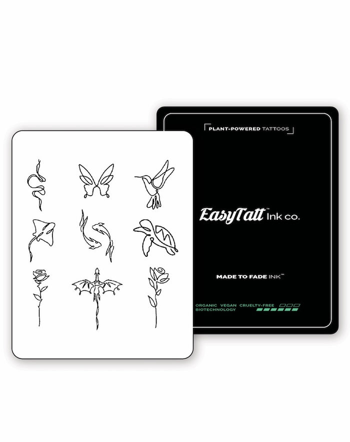Minimal Creatures Pack – 9 Tattoos