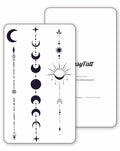 Moon Phase Stars - 3 Tattoos