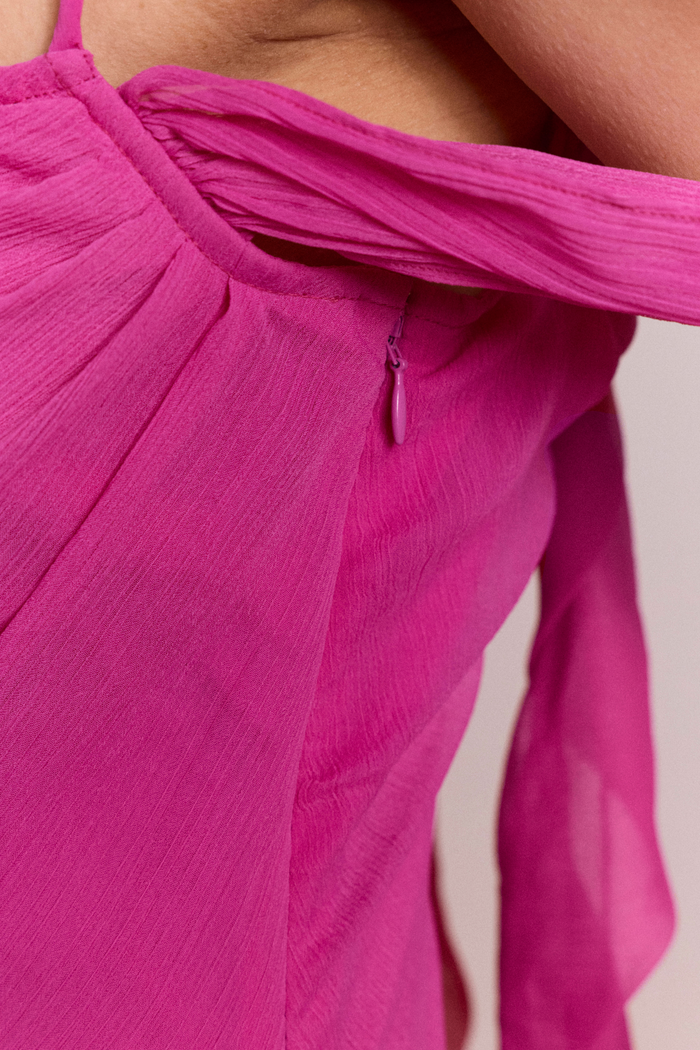 Moxie Midi Dress - Pink