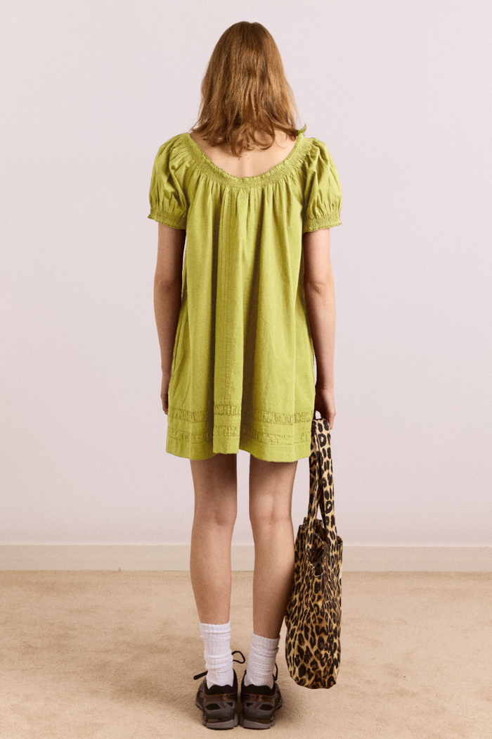 Noemie Mini Dress - Celery
